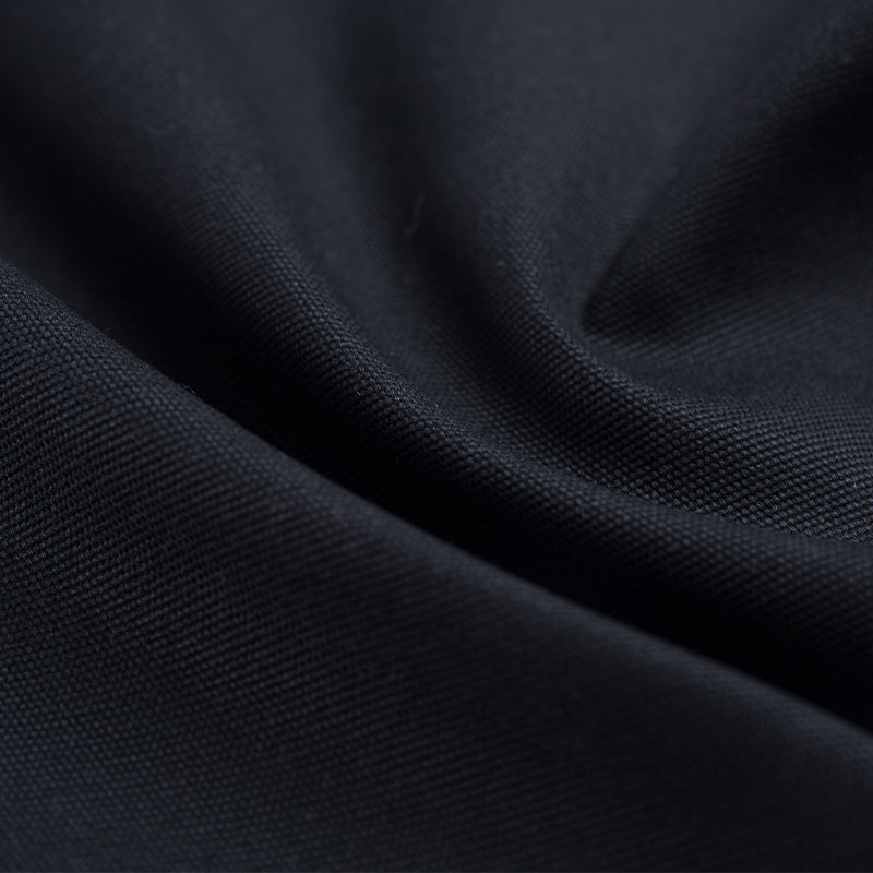 Tela de lona de algodón anti-pilling de color teñido sólido