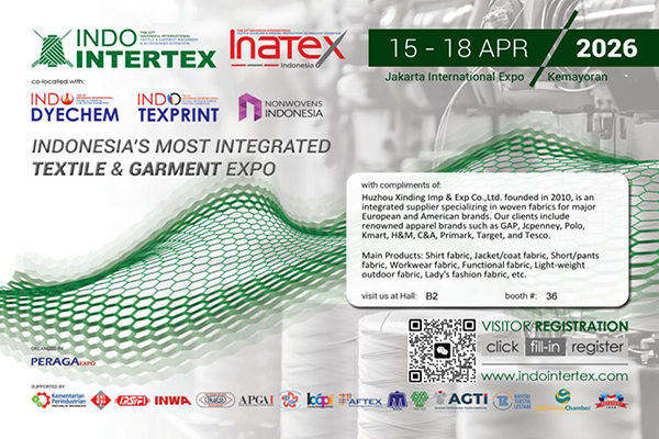 La exposición textil y de confección más integrada de Indonesia
